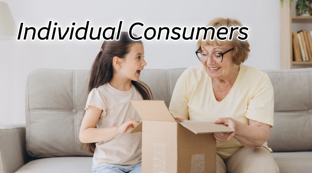Individual consumers