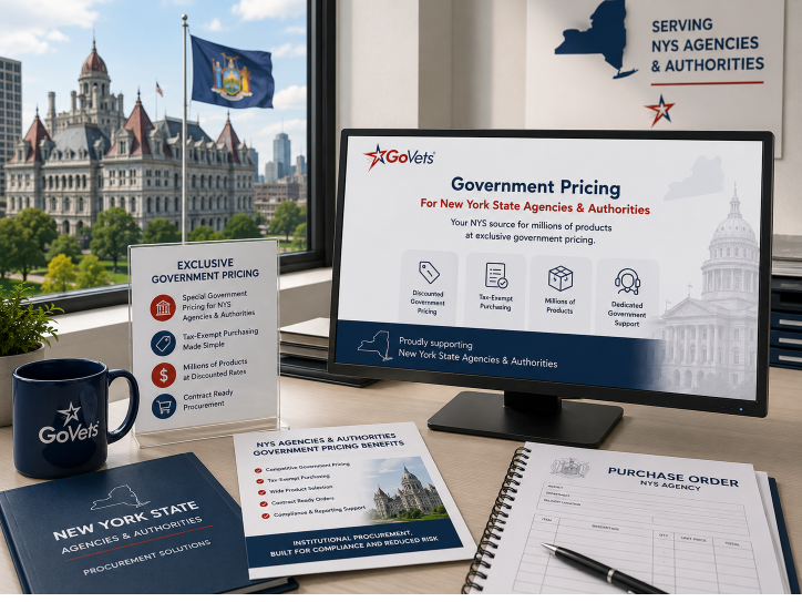 govets offers government pricing to NYS buyers - New York Agencies and Authorities