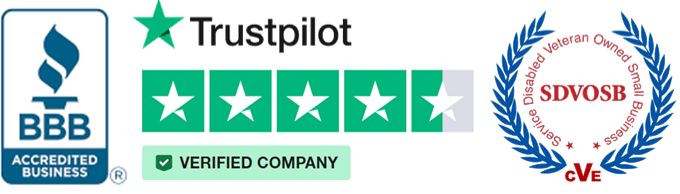 BBB-TrustPilot-SDVOSB