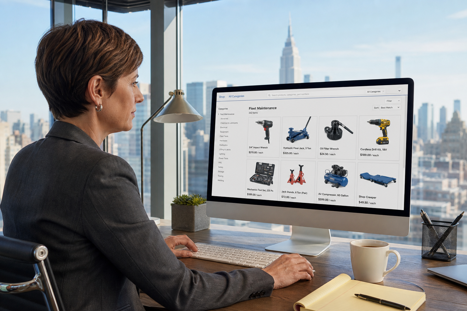 Government Buyer shopping on GoVets