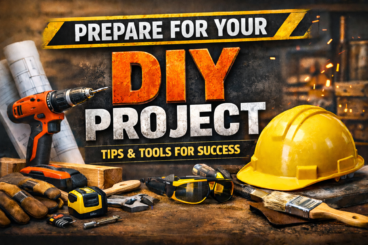 Preparing for your next diy project