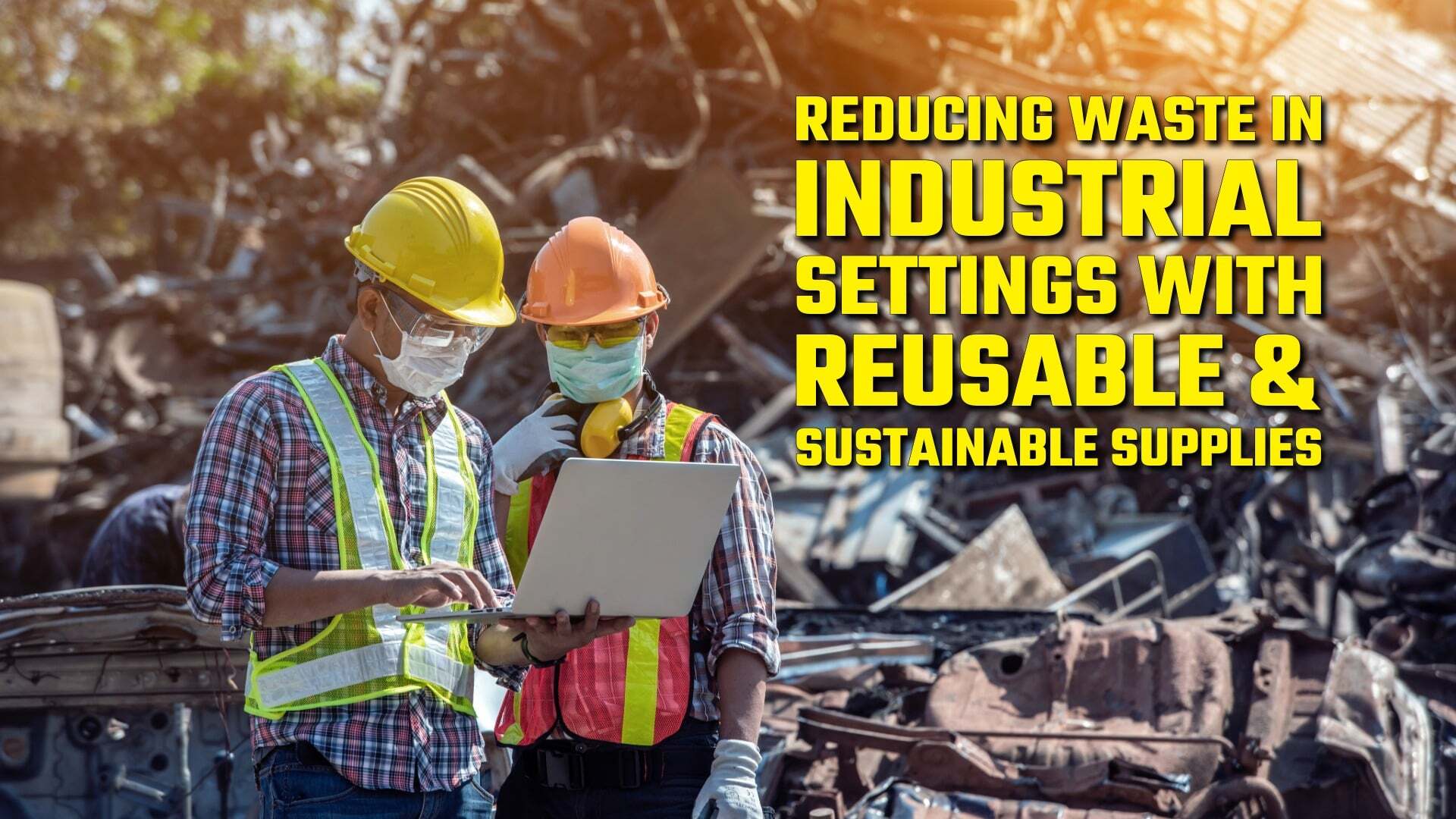 Reducing Waste in Industrial Settings with Reusable & Sustainable Supplies