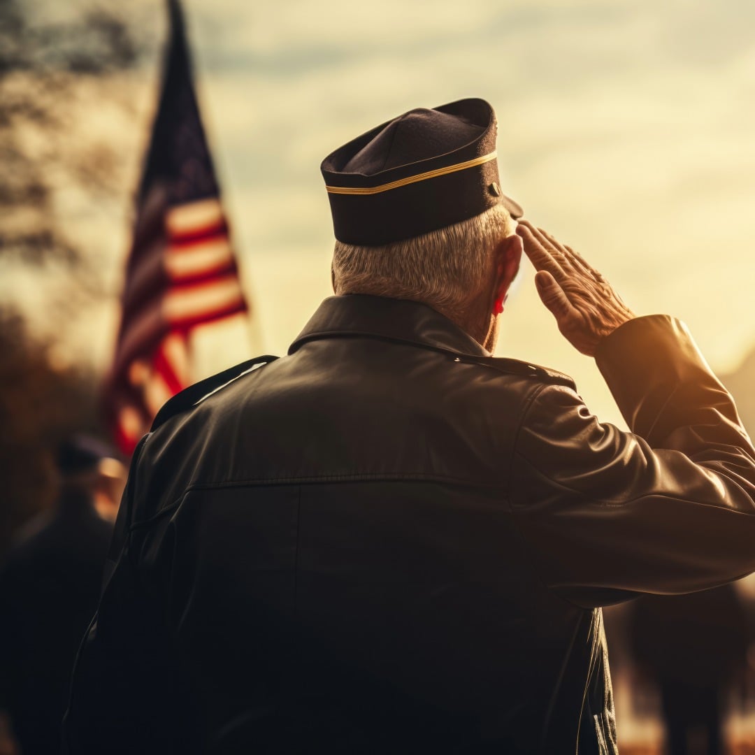 Veteran salute