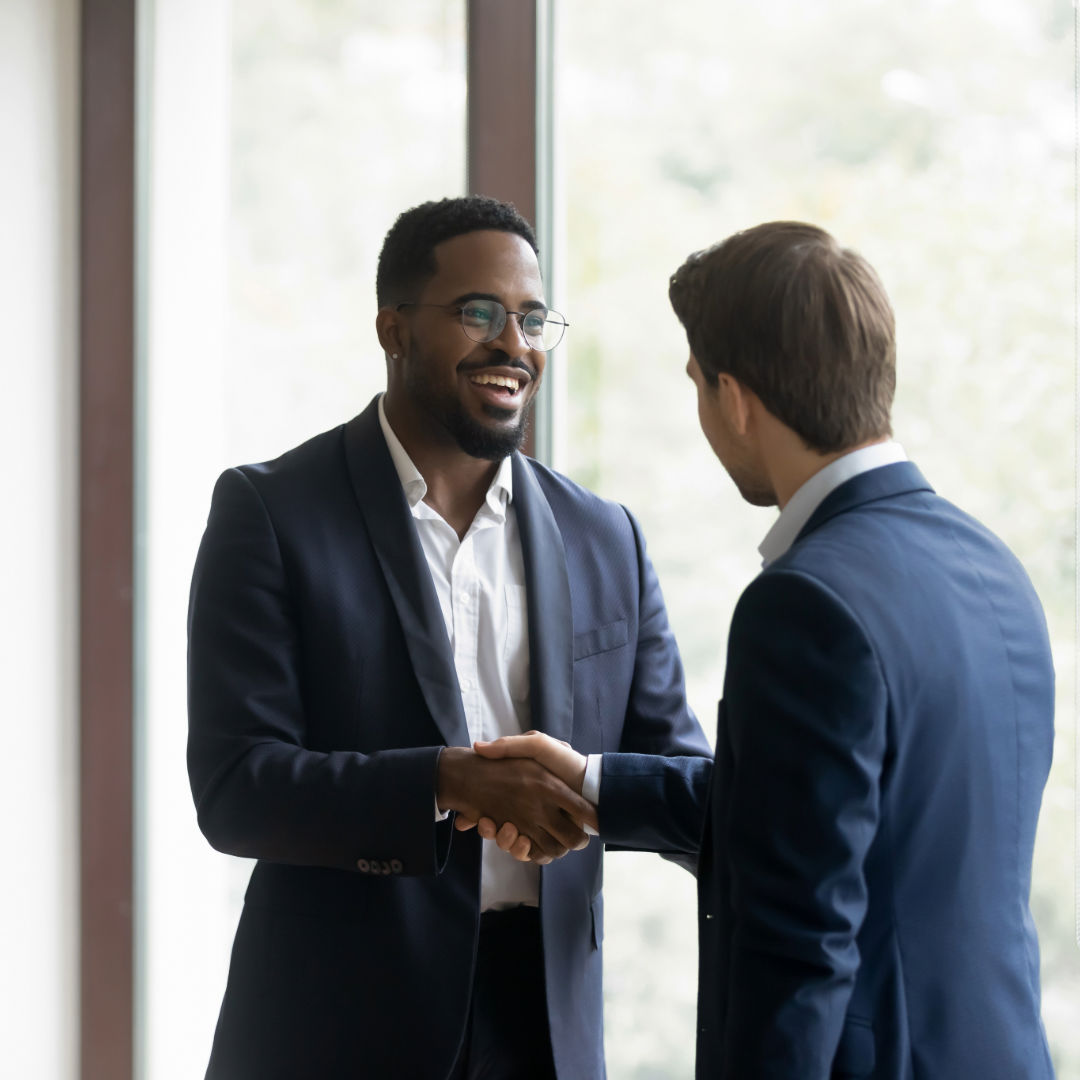 Business handshake